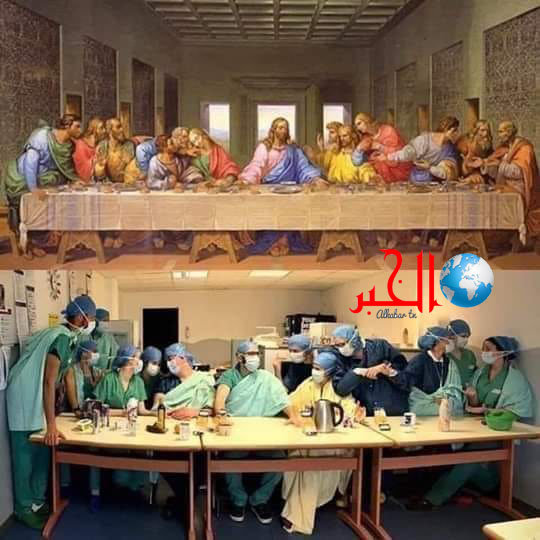 أطباء يقيمون العشاء الأخير