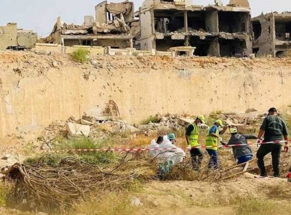 ليبيا.. العثور على 11 جثة بمقبرة جماعية في سرت